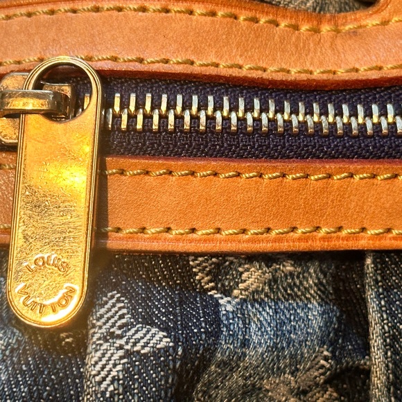 Denim Louis Vuitton Pre-Owned 2006 Cabas Raye GM tote bag - Picture 5 of 17